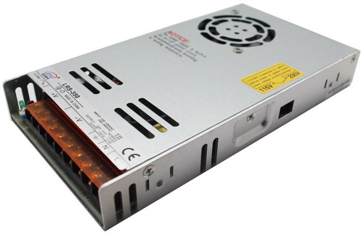 Fonte Alimentação Comutada 12VDC 350W 29A - CLOSED FRAME