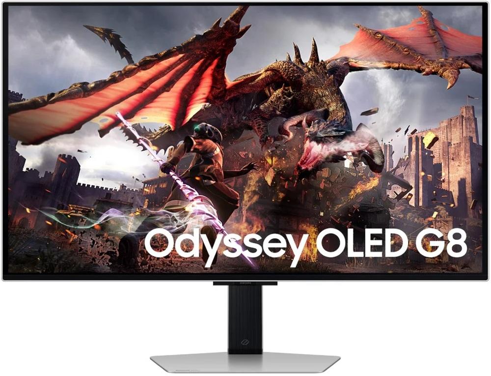 Monitor 32 G80SD 4K Ultra HD OLED (Prateado) - SAMSUNG