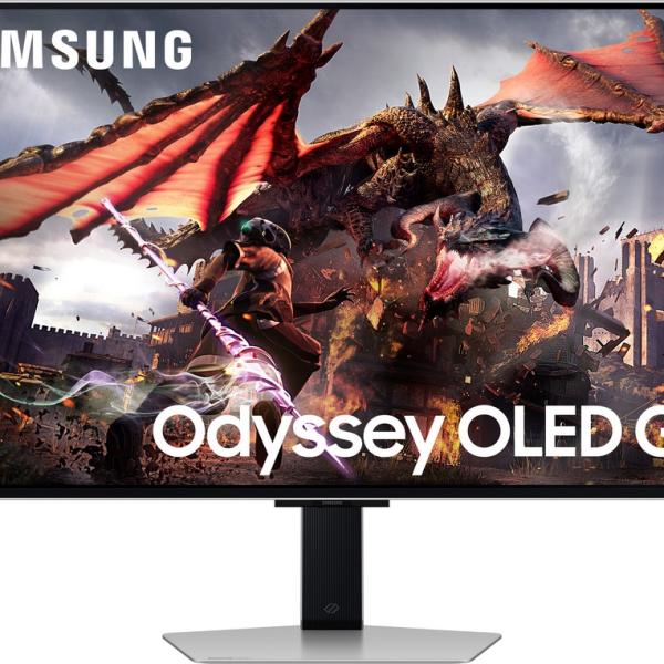 Monitor Gaming Odyssey OLED G8 32 G80SD 4K Ultra HD (Prateado) - SAMSUNG