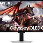 Monitor Gaming Odyssey OLED G8 32 G80SD 4K Ultra HD (Prateado) - SAMSUNG
