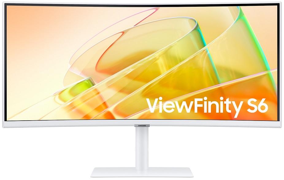 Monitor Curvo ViewFinity LED 34 S65TC UltraWide Quad HD (Branco) - SAMSUNG