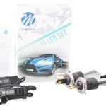 Kit 2x Lampadas Cree LED Platinum H4 6000K 40W 5200Lm (Substitui Xenon) - M - TECH / OSRAM