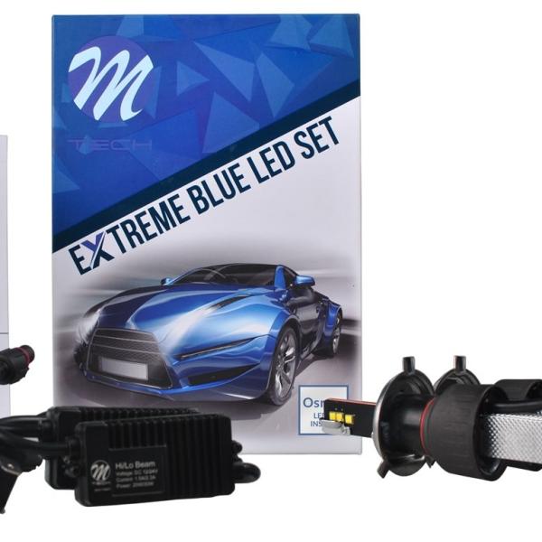 Kit 2x Lampadas LED Extreme H4 6000K 40W 5000Lm