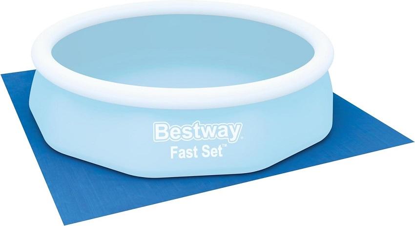 Base de Chão p/ Proteção Piscina (335 x 335 cm) - BESTWAY 58001