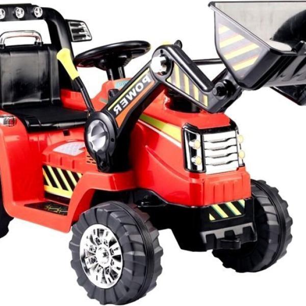 Trator Elétrico c/ Controlo Remoto ZP1005 (Vermelho)