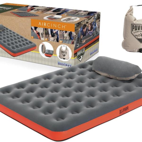 Colchão de Ar Roll & Relax Pavillo (203x152x22) - BESTWAY 67703