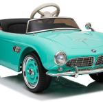 Carro Elétrico BMW Retro (Lacado Verde)
