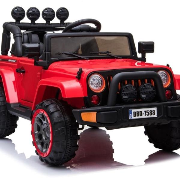 Carro Elétrico Jeep 4x4 BRD - 7588 (Vermelho)