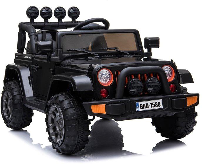Carro Elétrico Jeep 4x4 BRD - 7588 (Preto)