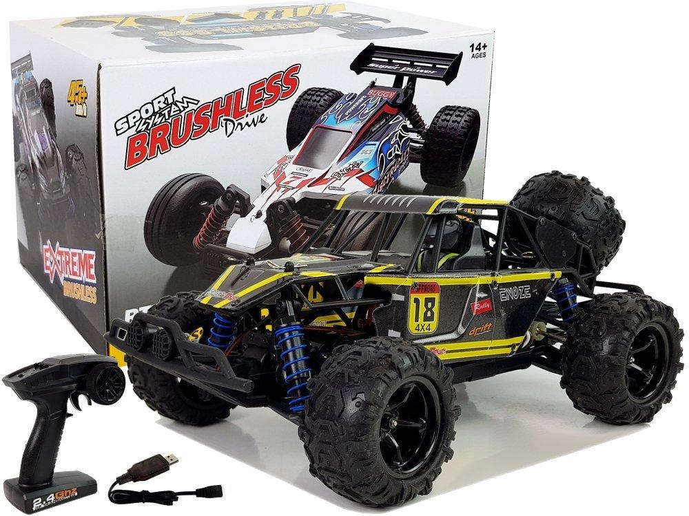 Carro Telecomandado RC Buggy Off - Road ENOZE 9303E 1:18 (Amarelo)