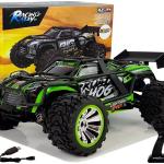 Carro Telecomandado RC Off - Road 2,4G 1:18 4x4 (Verde)