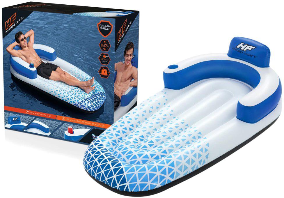Colchão de Ar Poltrona Indigo Wave (191x107cm) - BESTWAY 43533