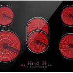 Placa Vitrocerâmica LT5 - 02 5 Zonas 8600W (Preto) - ISEASY
