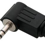 Ficha Jack 3,5mm Macho 90º Stéreo