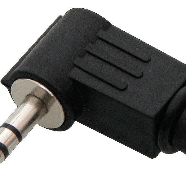 Ficha Jack 3,5mm Macho 90º Stéreo