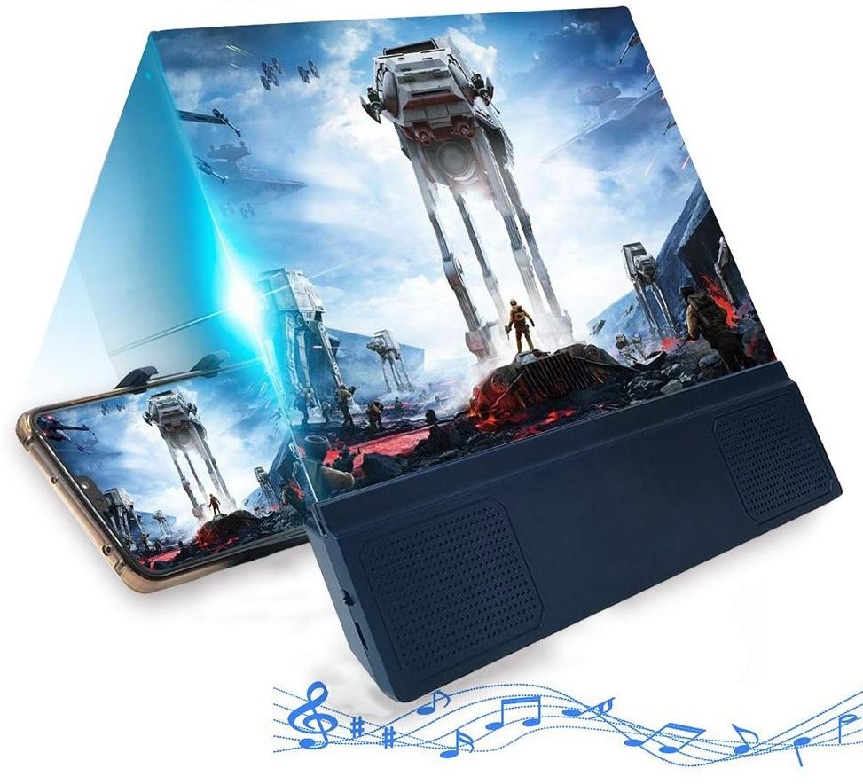 Lupa Ampliadora 12 c/ Coluna Bluetooth