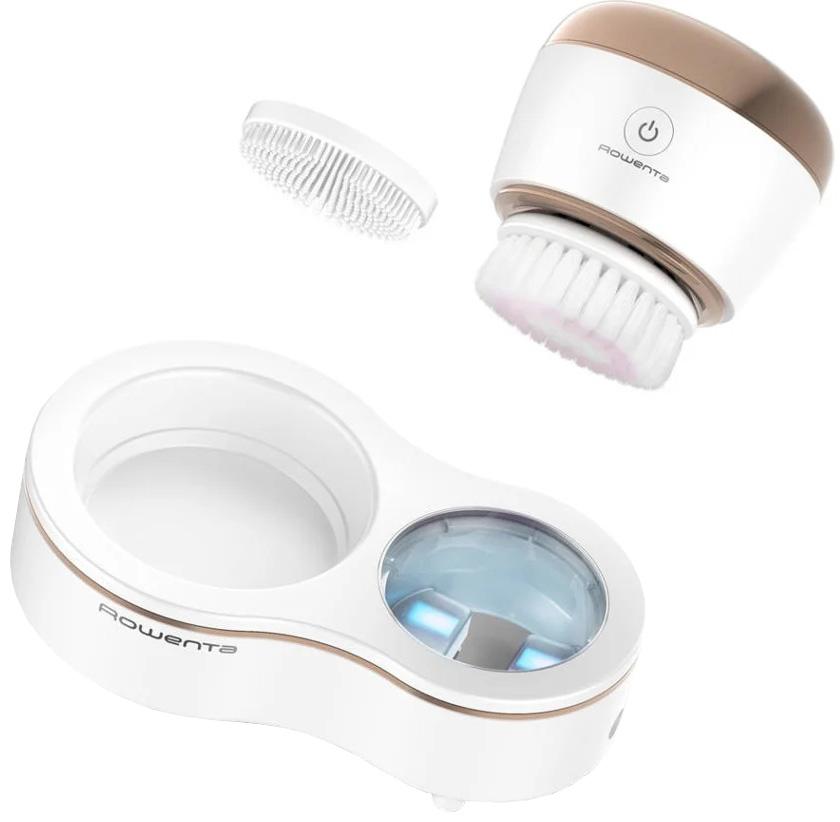 Escova de Limpeza Facial Anti - Idade (Bronze/Branco) - ROWENTA