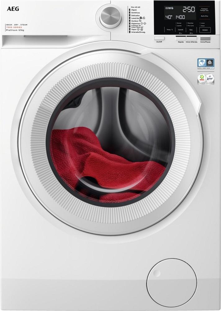 Máquina de Lavar e Secar Roupa 9/5Kg 1400rpm D LWR7194M2B (Branco) - AEG