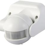 Sensor de Movimento PIR Branco 220V 180º