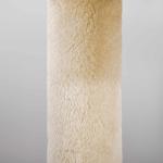 Árvore Arranhador para Gatos com Plataforma Caverna Postes de Sisal e Bola Suspensa 48x48x104 cm Bege