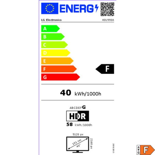 Monitor LG 40U990A-W 4K Ultra HD