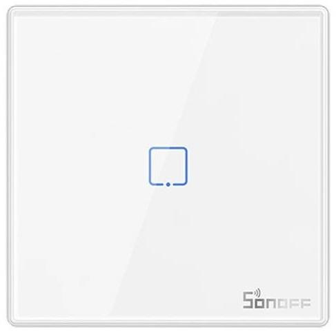 Comando Switch 1 Canal Smart RF Touch de Superfície Autocolante - SONOFF T2EU1C - RF