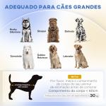Sofá para Cães Cama Elevada para Cães Estofada com Almofada Lavável e Pés de Madeira de Pinho 98x67x25 cm Cinza