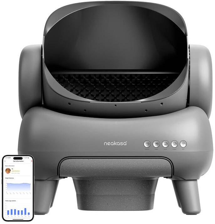 Caixa de Areia M1 c/ Auto Limpeza Inteligente p/ Gatos - NEAKASA