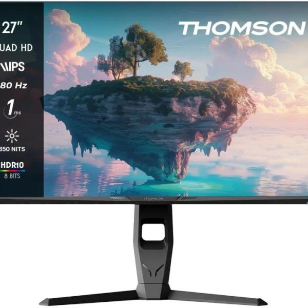 Monitor 27 M27QG5Y14 Quad HD LED (Cinzento) - THOMSON
