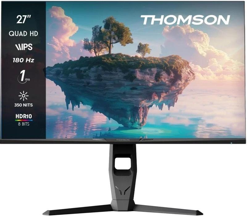 Monitor 27 M27QG5Y14 Quad HD LED (Cinzento) - THOMSON