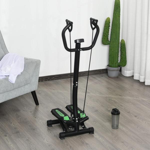 Máquina de Step Stepper Up - Down Máquina de Paso com 2 pedais ajustáveis para os pés 40x48x118cm