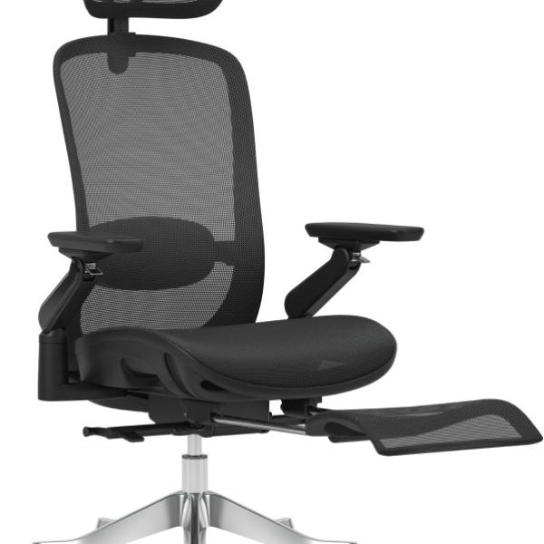 Cadeira de Escritório Giratória Leader 8.7 (Preto) - MARK ADLER