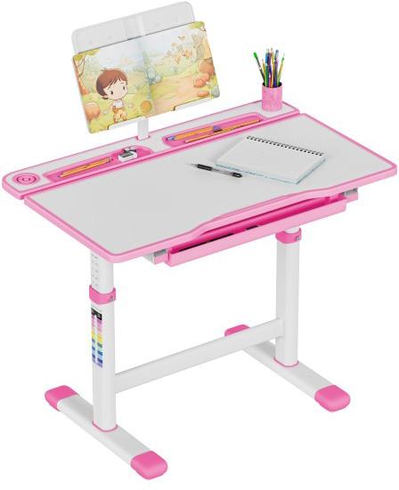 Mesa Infantil Ajustável Study 3.0 66cm (Rosa) - MARK ADLER