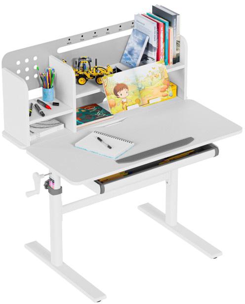 Mesa Infantil Ajustável Study 5.0 90cm (Cinza) - MARK ADLER