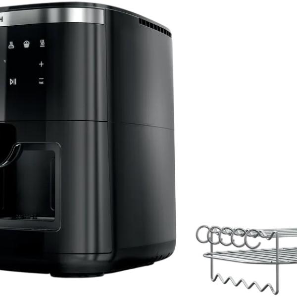 Fritadeira AirFryer Serie 6 MAF671B1 7,2L 1800W (Preto) - BOSCH