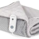 Cobertor Elétrico 120W 200x170cm (Cinzento/Branco) - ORBEGOZO (Recondicionado)