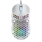 Rato Óptico MM55 RGB 12800DPI (Branco) - MARS - GAMING