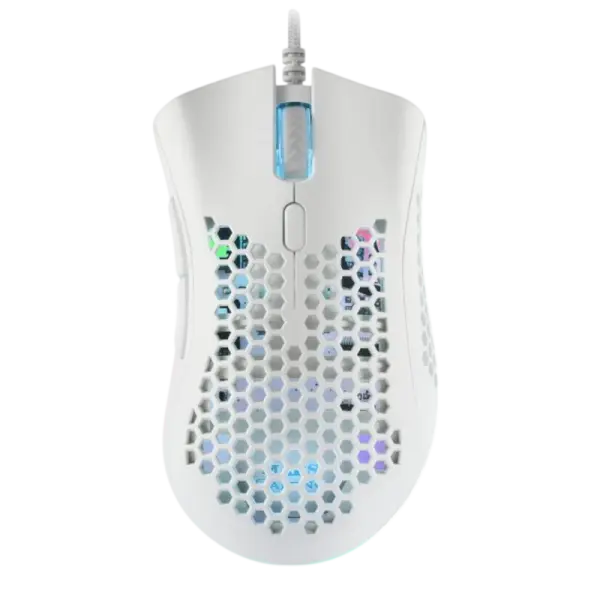 Rato Gaming MMEX RGB (Branco) - MARS