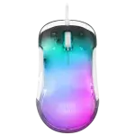 Rato Óptico MMGlow RGB 12800DPI (Branco) - MARS - GAMING