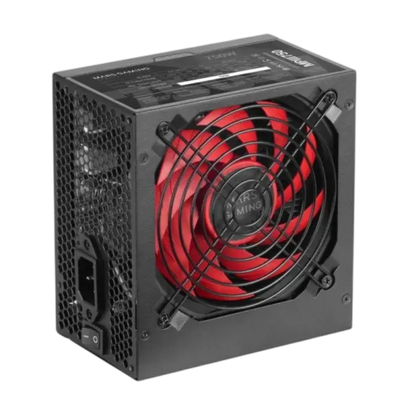 Fonte de Alimentação ATX MPIII750 750W (Preto) - MARS GAMING