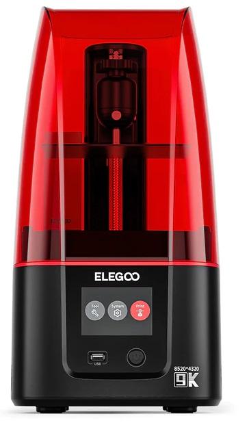 Impressora de Resina 3D Mars 4 7 9K Mono LCD (153 x 77 x 175 mm) - ELEGOO