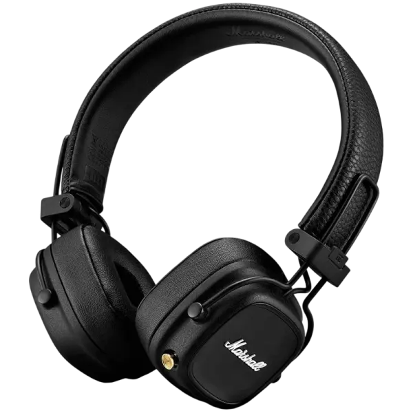 Auscultadores Bluetooth c/ Microfone Major IV (Preto) - MARSHALL