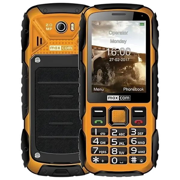 Telemóvel Strong MM920L (Preto/Amarelo) - MAXCOM
