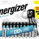 Blister 20x Pilhas Alcalinas Max Plus LR03/AAA 1.5V - ENERGIZER