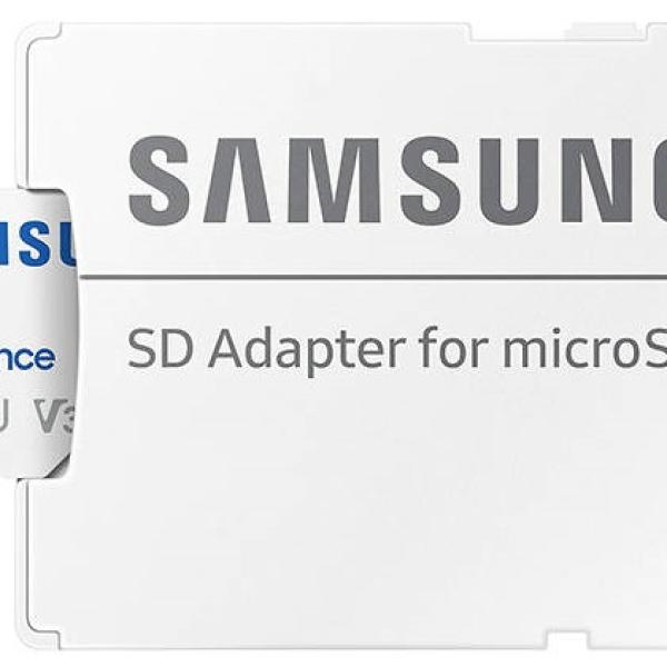 Cartão Memória Pro Endurance 128GB MicroSDXC UHS - I (Classe 10) + Adaptador - SAMSUNG