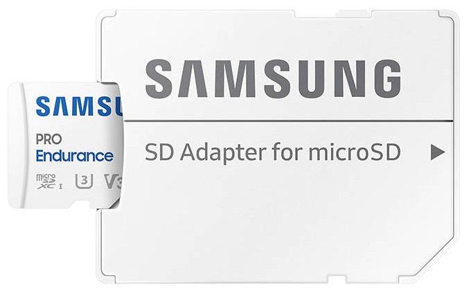Cartão Memória Pro Endurance 128GB MicroSDXC UHS - I (Classe 10) + Adaptador - SAMSUNG