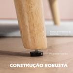 Sofá de 2 Lugares Estofado em Veludo Sofá de Sala de Estar Moderno com Apoio para os Braços e 114x71x82 cm Beige