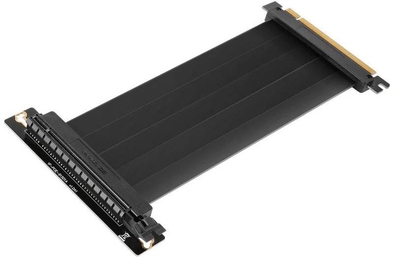 Cabo Riser GPU PCIE 4.0 x16 c/ Conector 90º e Cablagem de Cobre 30awg 300mm - MARS GAMING