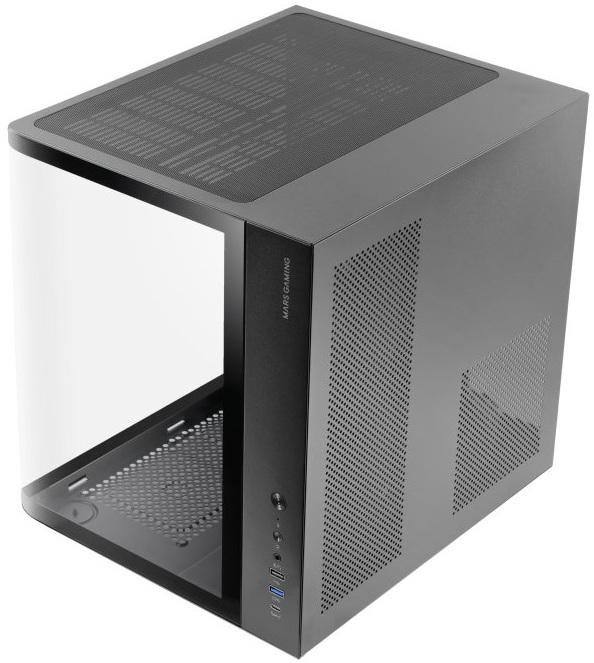 Caixa ATX MC - CURV Midi Tower (Preto) - MARS - GAMING