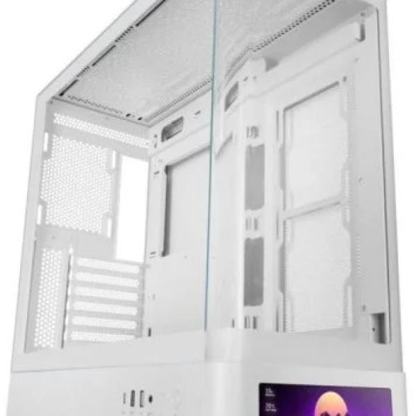 Caixa ATX MCLCDPROW Midi Tower (Branco) - MARS GAMING